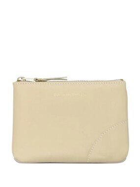 COMME des GARÇONS Wallet Classic CALF LEATHER Wallet SA8100 Off White beige